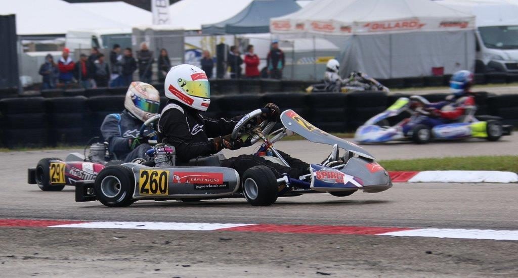 Robin Dönni in karting