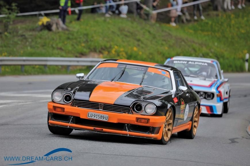 Jaguar XJ-S Clubsport at a hill climb